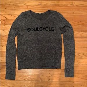 SoulCycle x Lululemon long sleeve tee